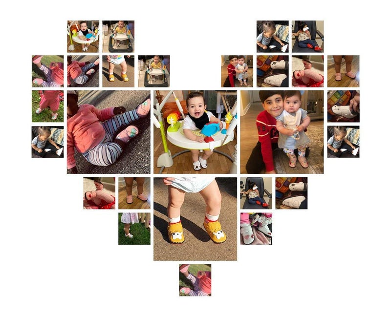 HsdsBebe Baby Boys Girls Pu Leather Hard Bottom Walking Sneakers Toddler Rubber Sole First Walkers Infant Cartoon Slippers Crib Shoes(6-12 Months) - Image 2